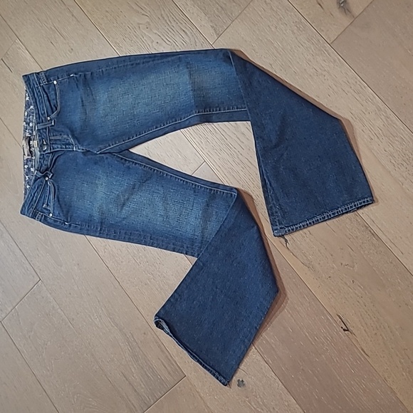 Paige Jeans Women's sz 27 Low Rise Flare Jeans Style # 0102-0047 - Picture 1 of 15